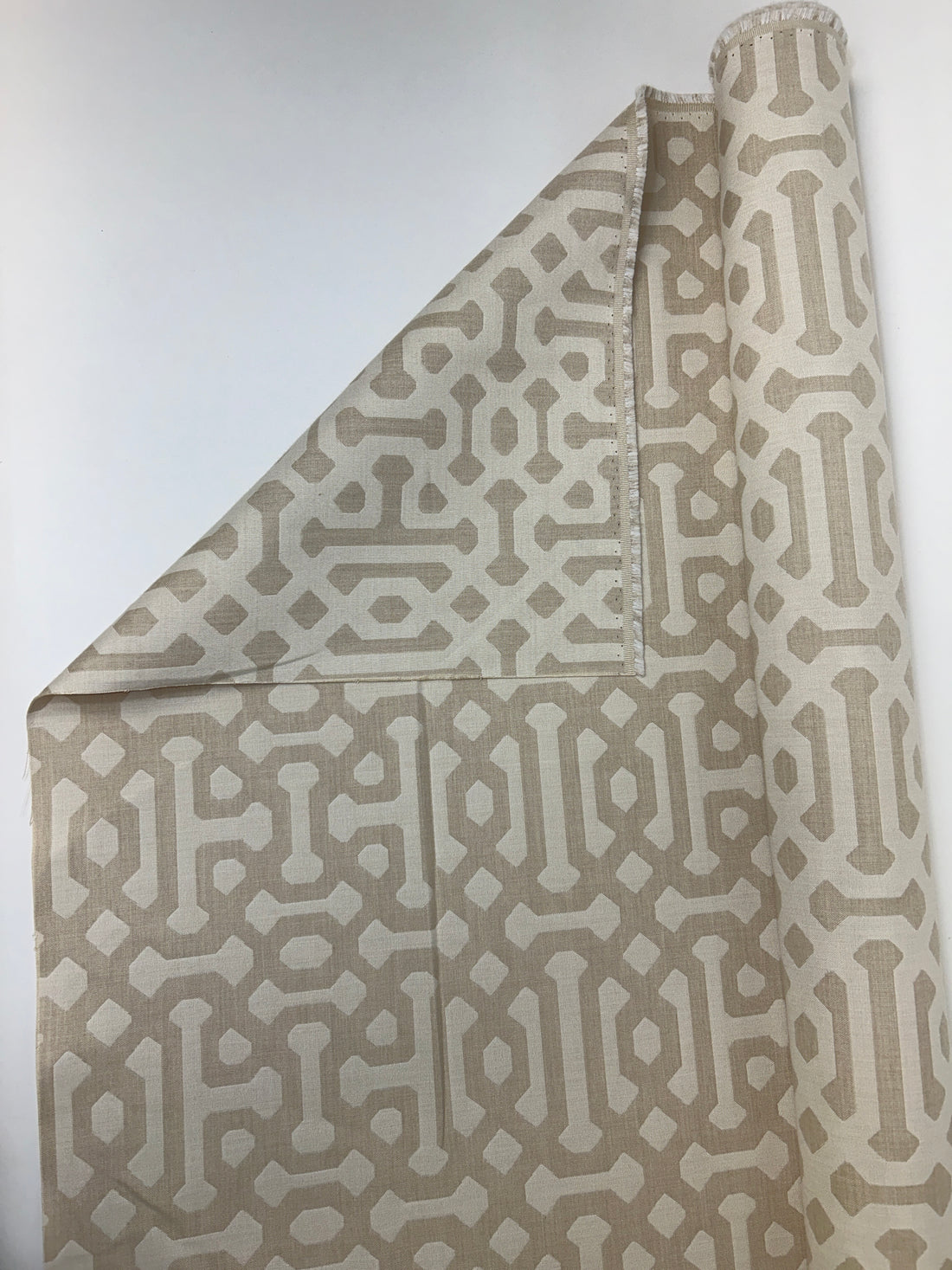 CLEARANCE: Sunbrella - Fetwork Flax - 6 yard