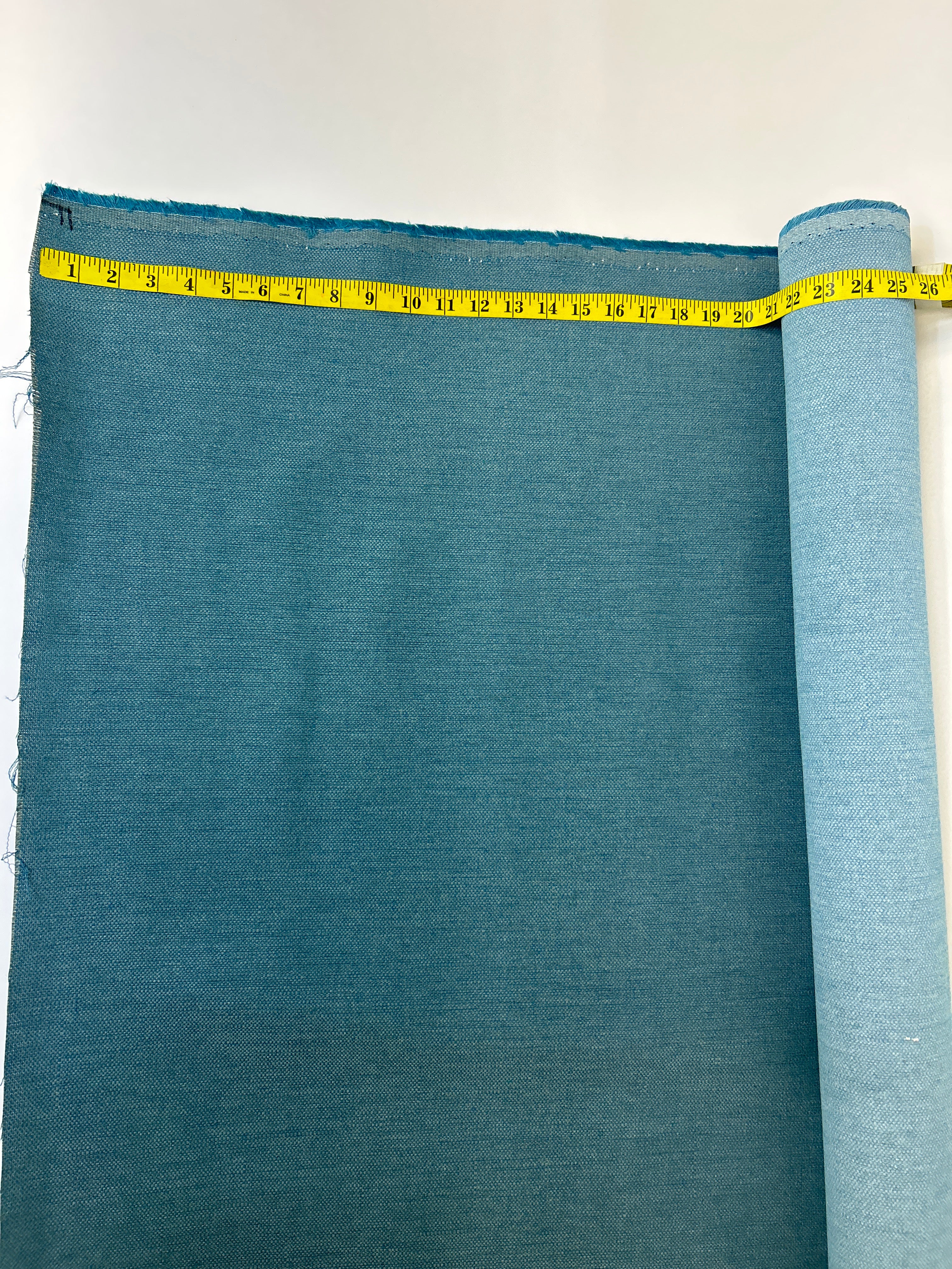 CLEARANCE: Sunbrella  - Piazza Lagoon - 3 Yards